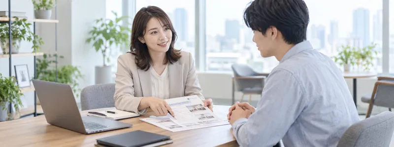担当者との面談