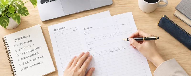 履歴書の準備